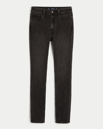 Black skinny jeans new arrivals hollister