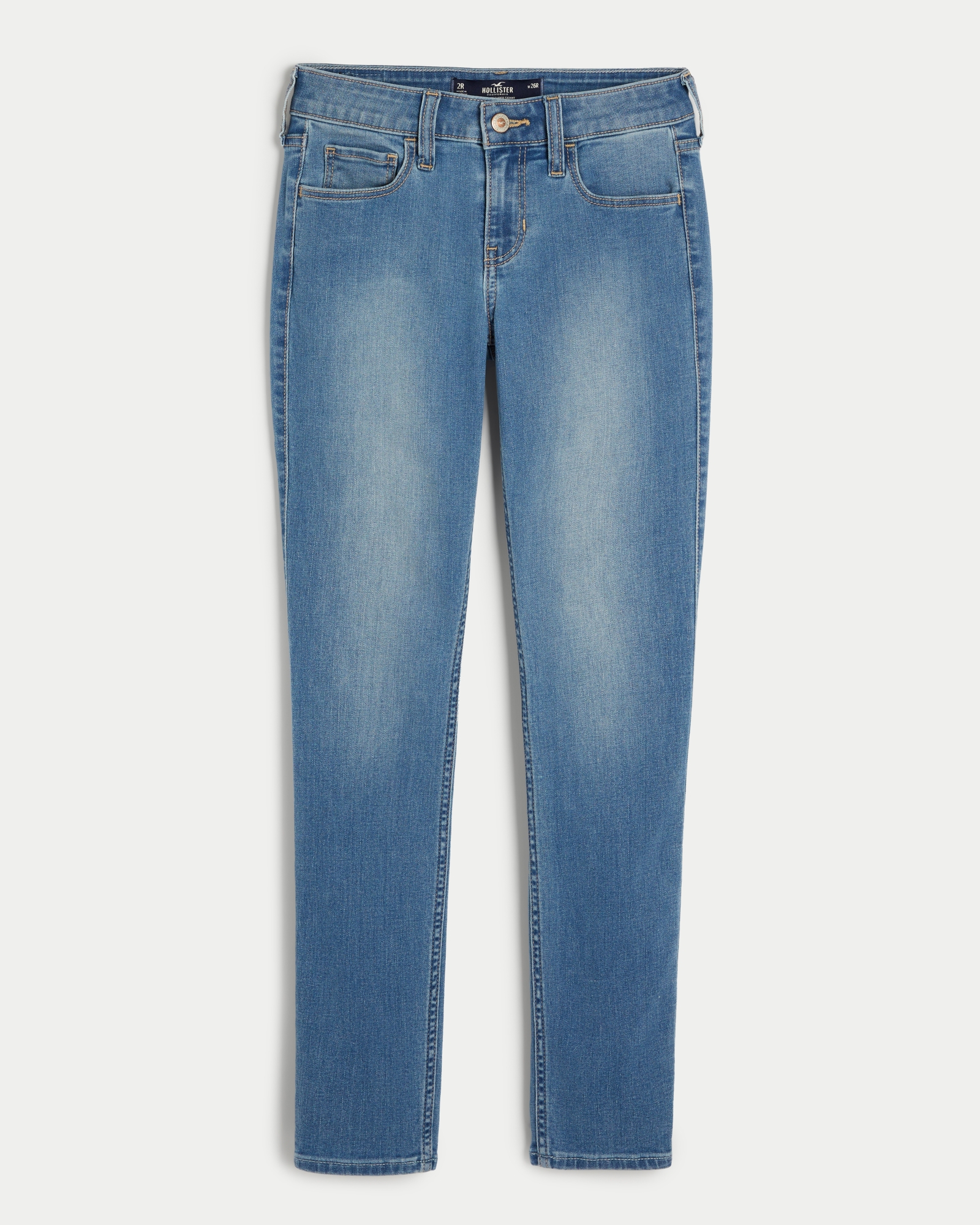 Hollister Women's Size 2 Blue Distressed Skinny Jeans – Treasures
