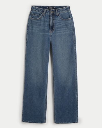 Dark blue jeans hollister top