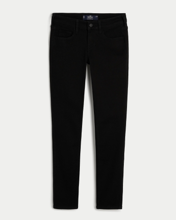 Women s Low Rise Black Super Skinny Jeans in Black Size 6 L 7 L 28W from Hollister