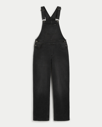 Hollister black overalls 2025