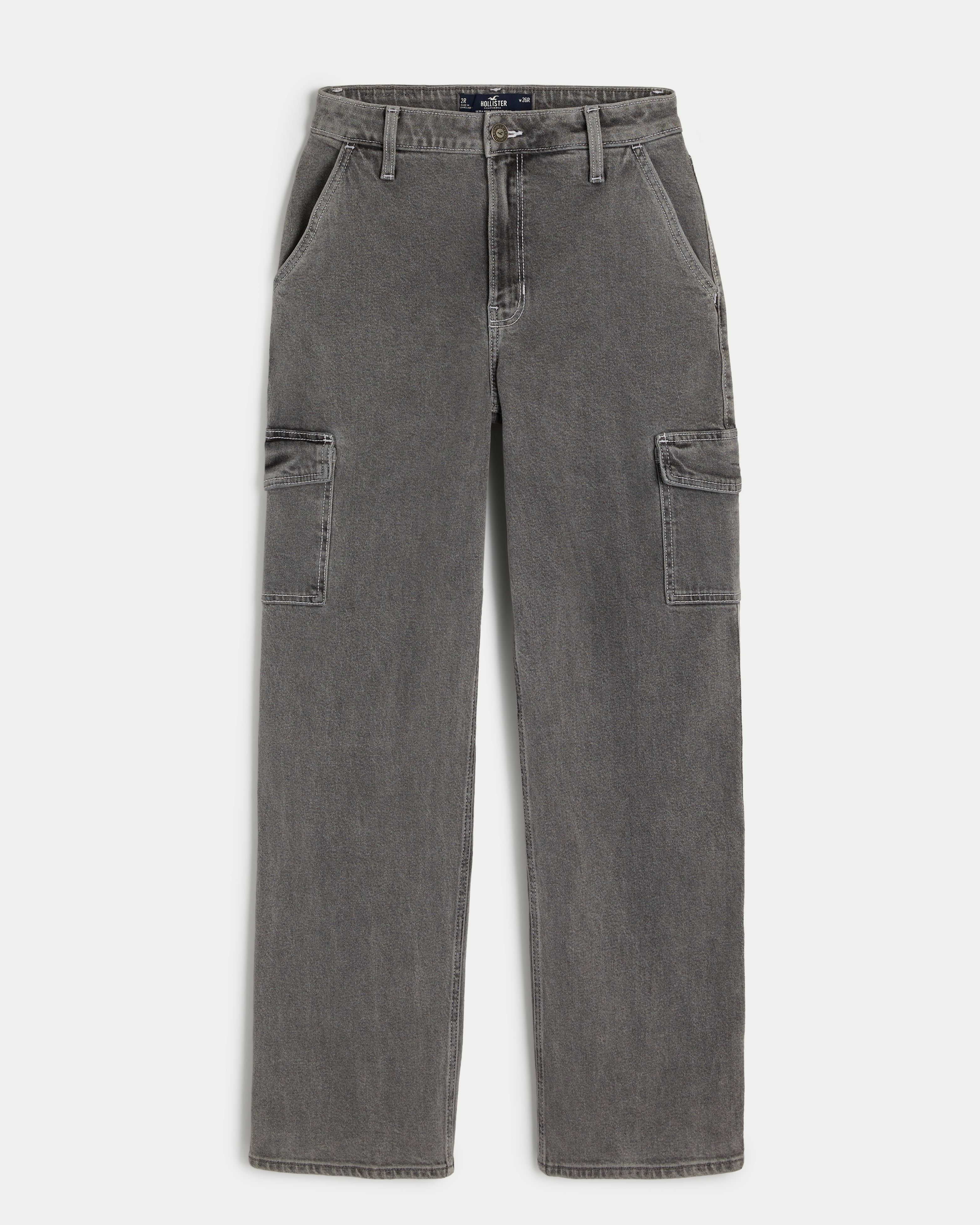 Grey 2025 jeans hollister