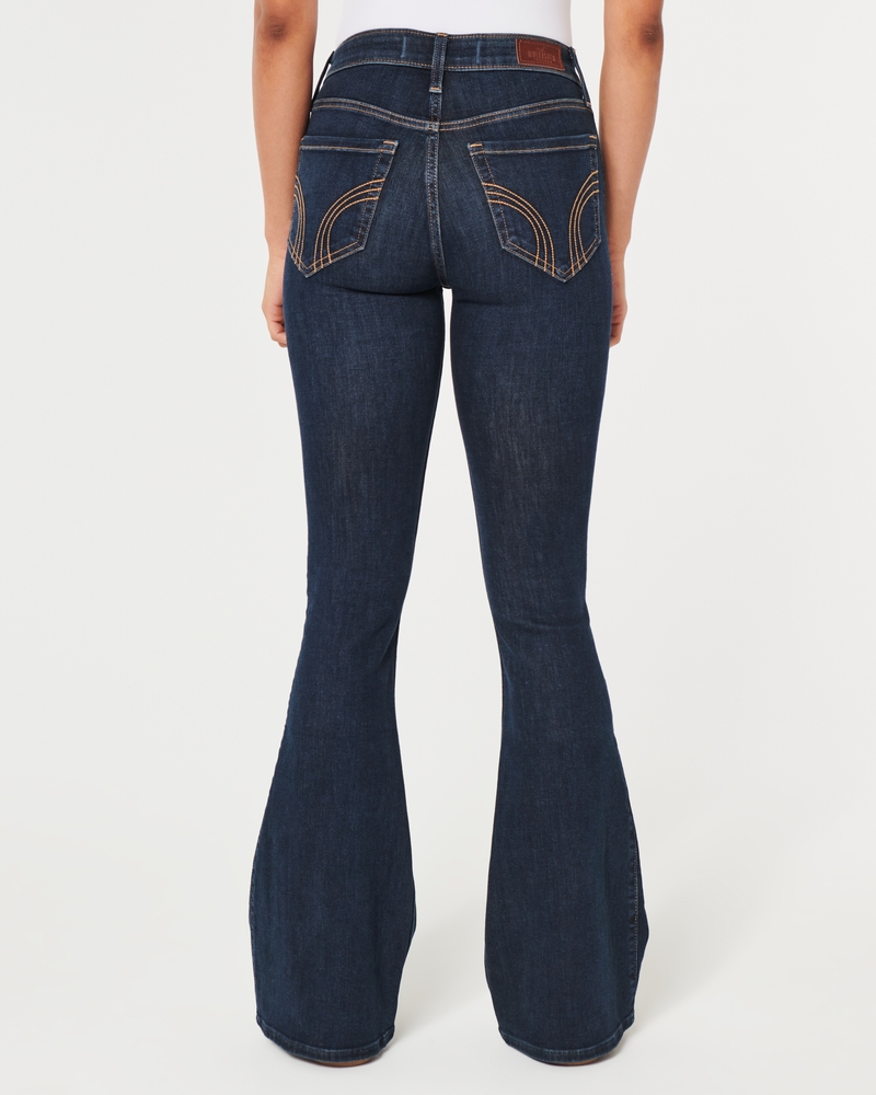 Hollister Curvy High-Rise Flare Jeans