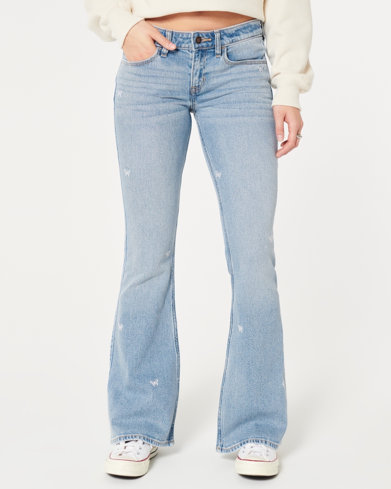 Flared Low Jeans