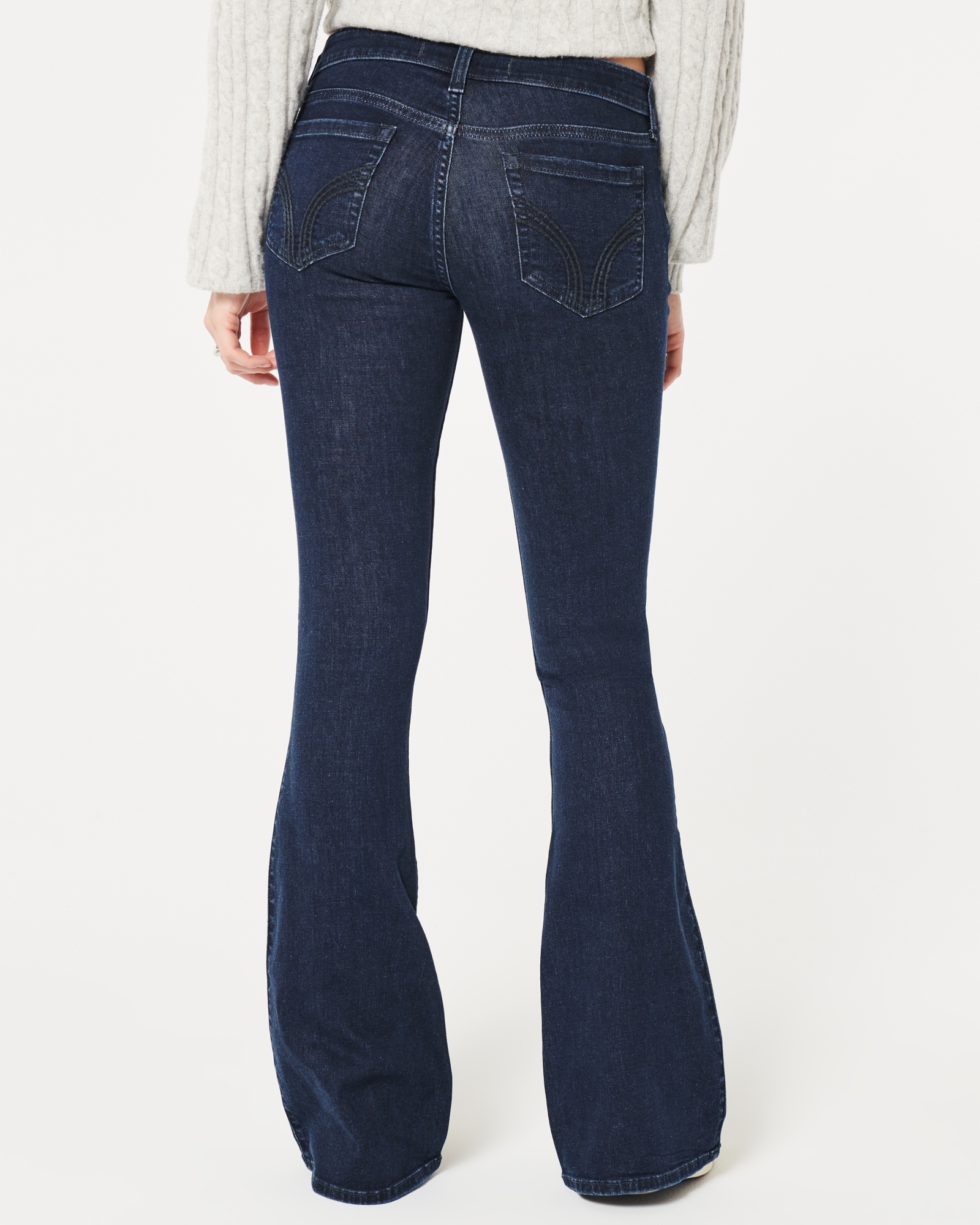 Hollister Co. - happy monday to these flare jeans and these flare jeans  only shop jeans