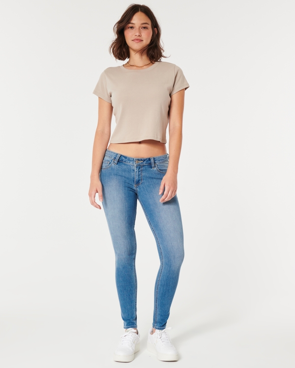 Hollister skinny jeans sales womens