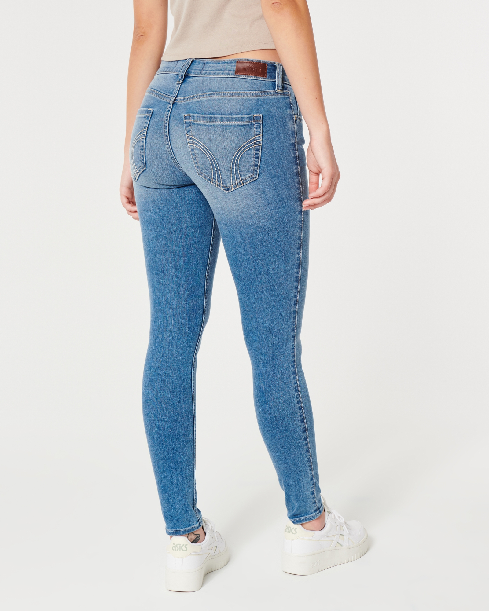 Eco Power Curvy Low-Rise Skinny Jeans