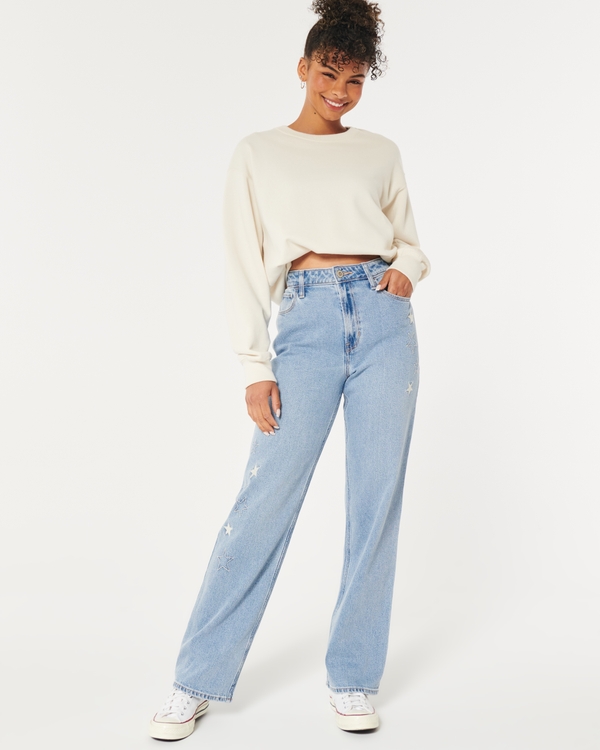 Hollister jeans 2025 clearance womens