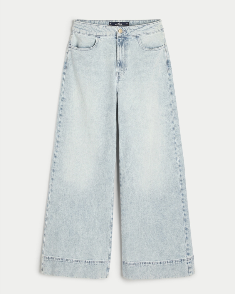 Hollister Co. Bootcut jeans - medium wash/blue denim - Zalando.de