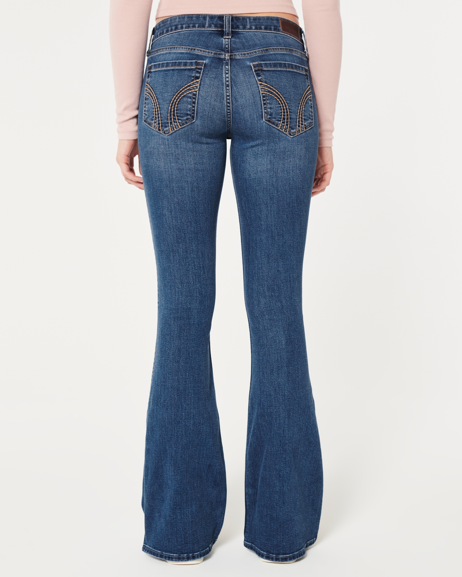 hollister low rise jean leggings. Size 3 short, - Depop