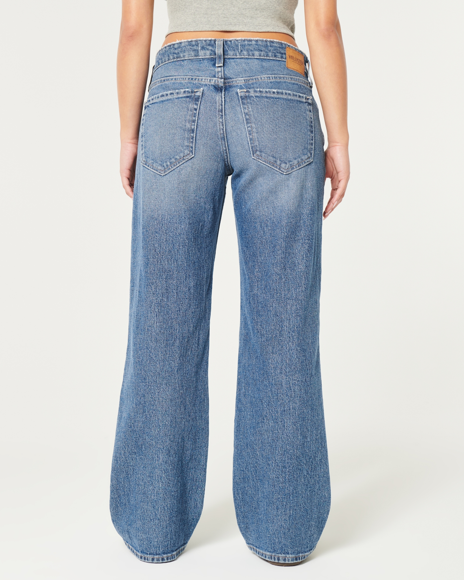Hollister low rise vintage baggy jeans