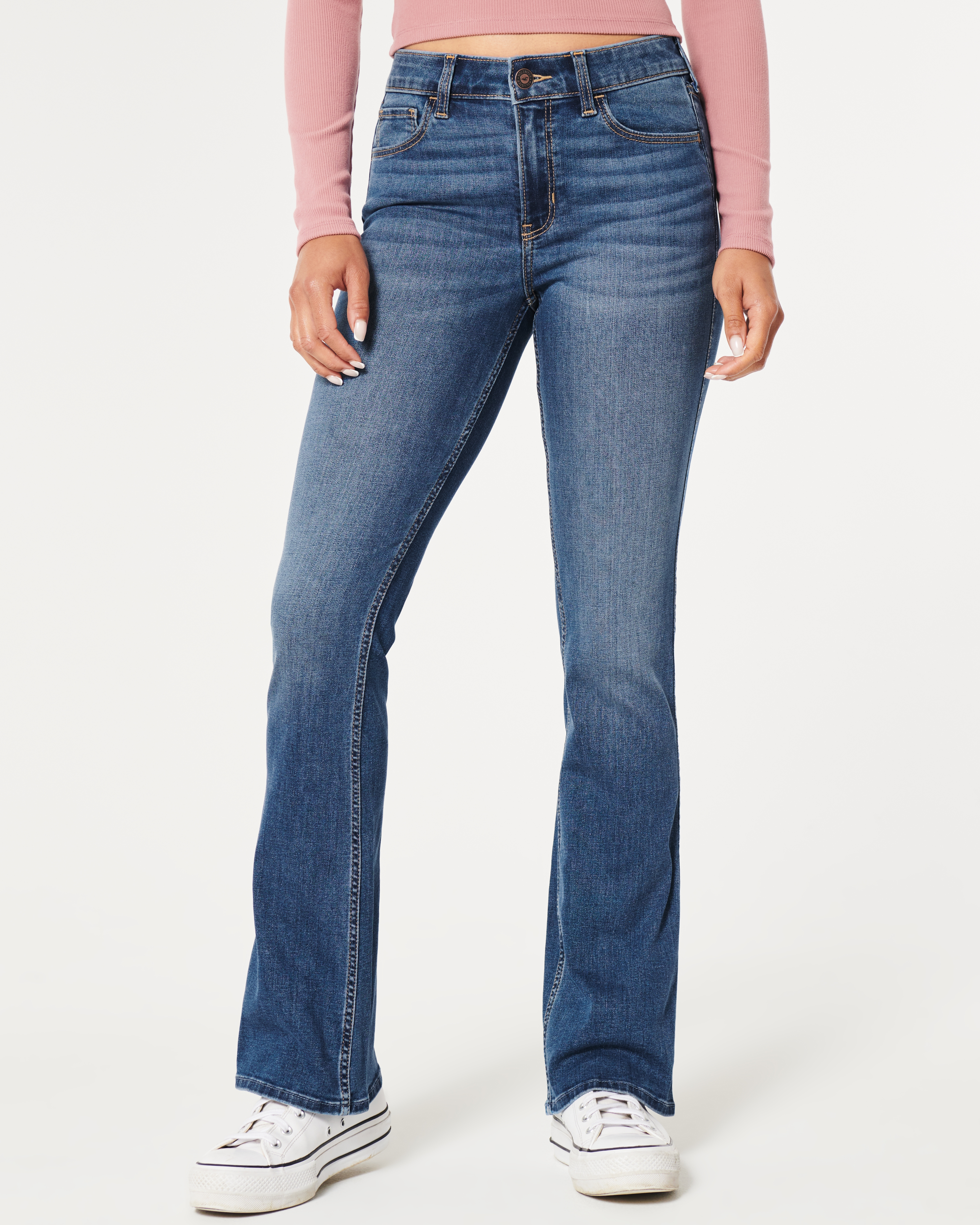 Hollister bootcut hot sale pants