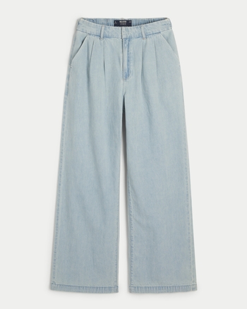 Hollister light jeans store