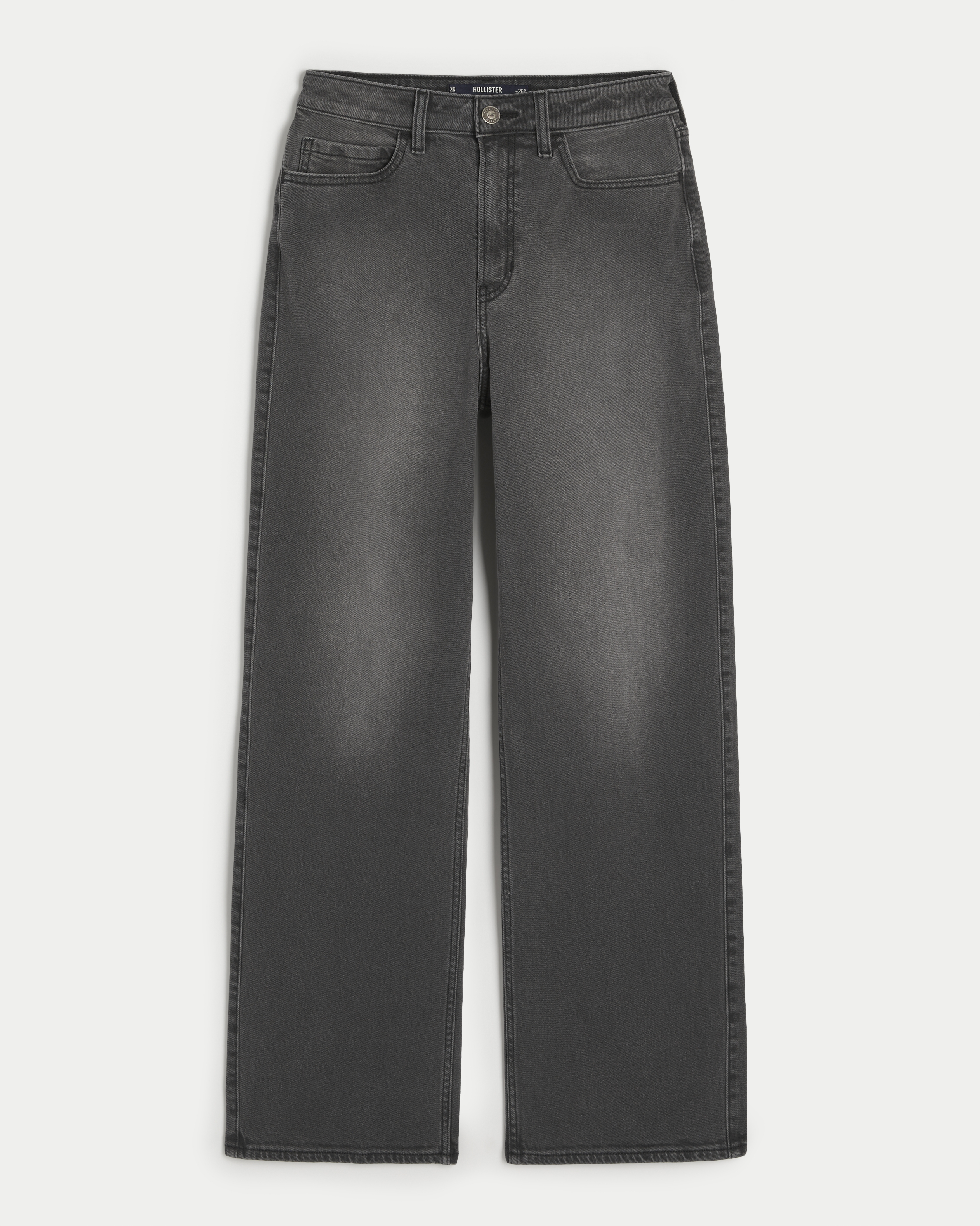 Hollister gray jeans best sale