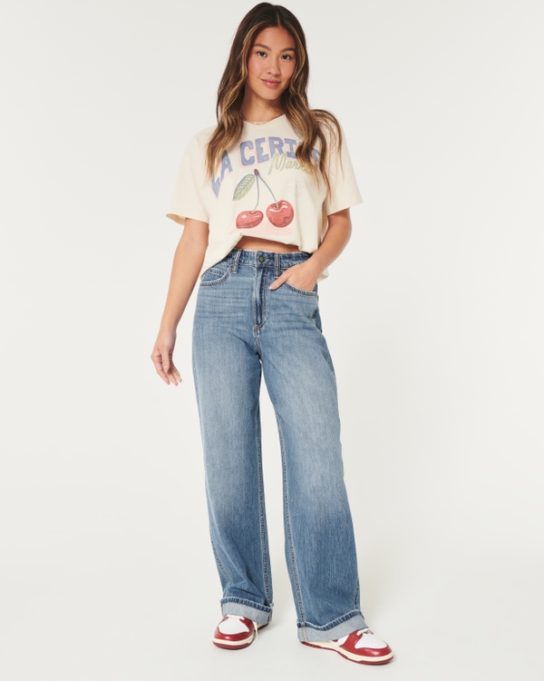 Womens Jeans - White Jeans & Black Jeans | Hollister Co.