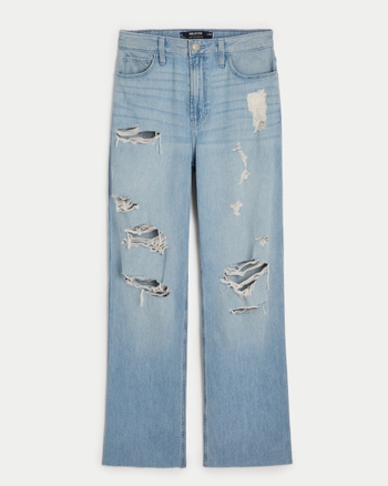 Hollister ripped sales jeans for girls
