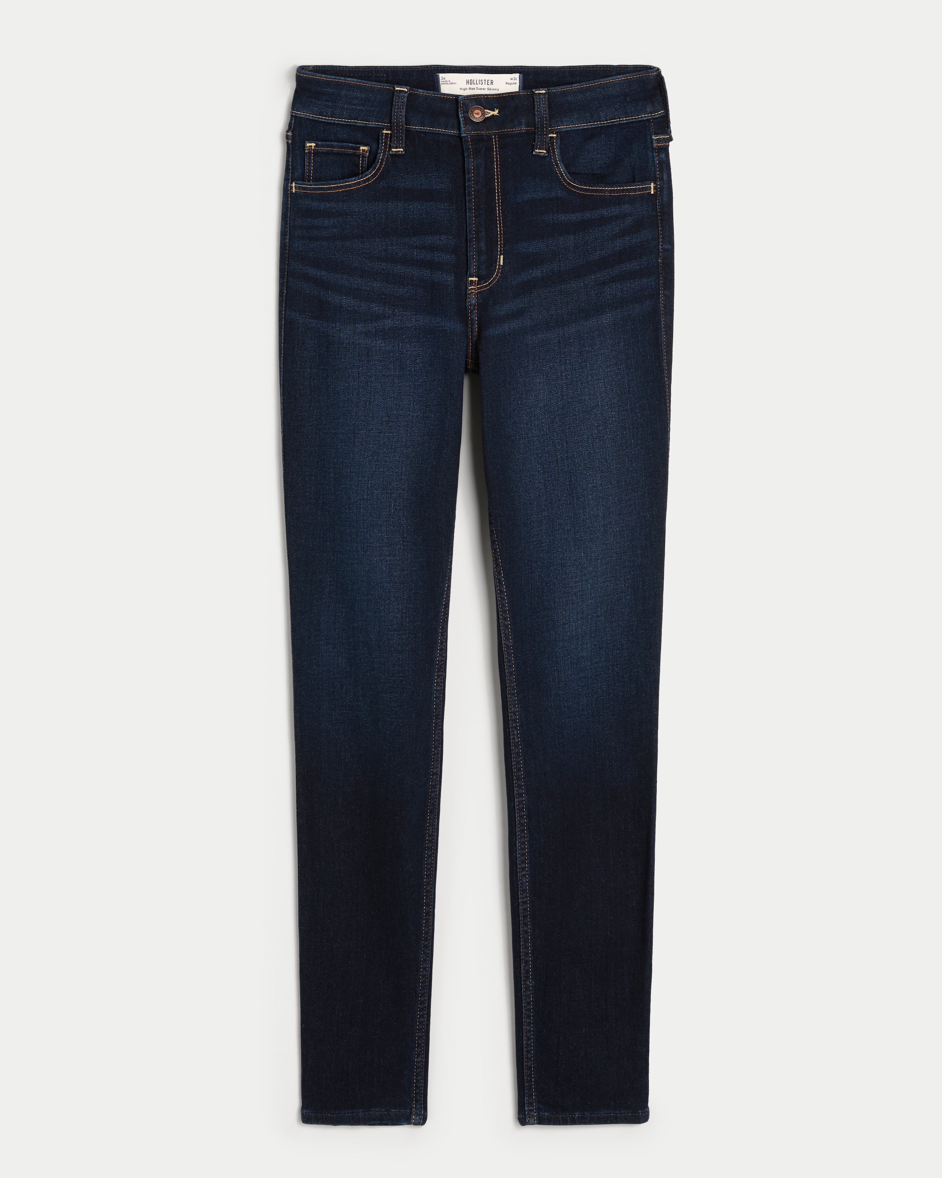 Hollister high rise super skinny best sale