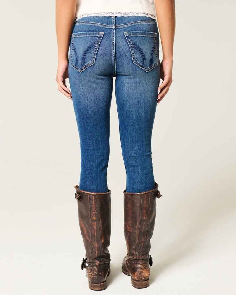 High-Rise Dark Wash Super Skinny Jeans