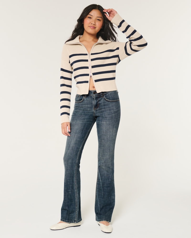 Mid-Rise Medium Wash Relaxed Boot Jeans
