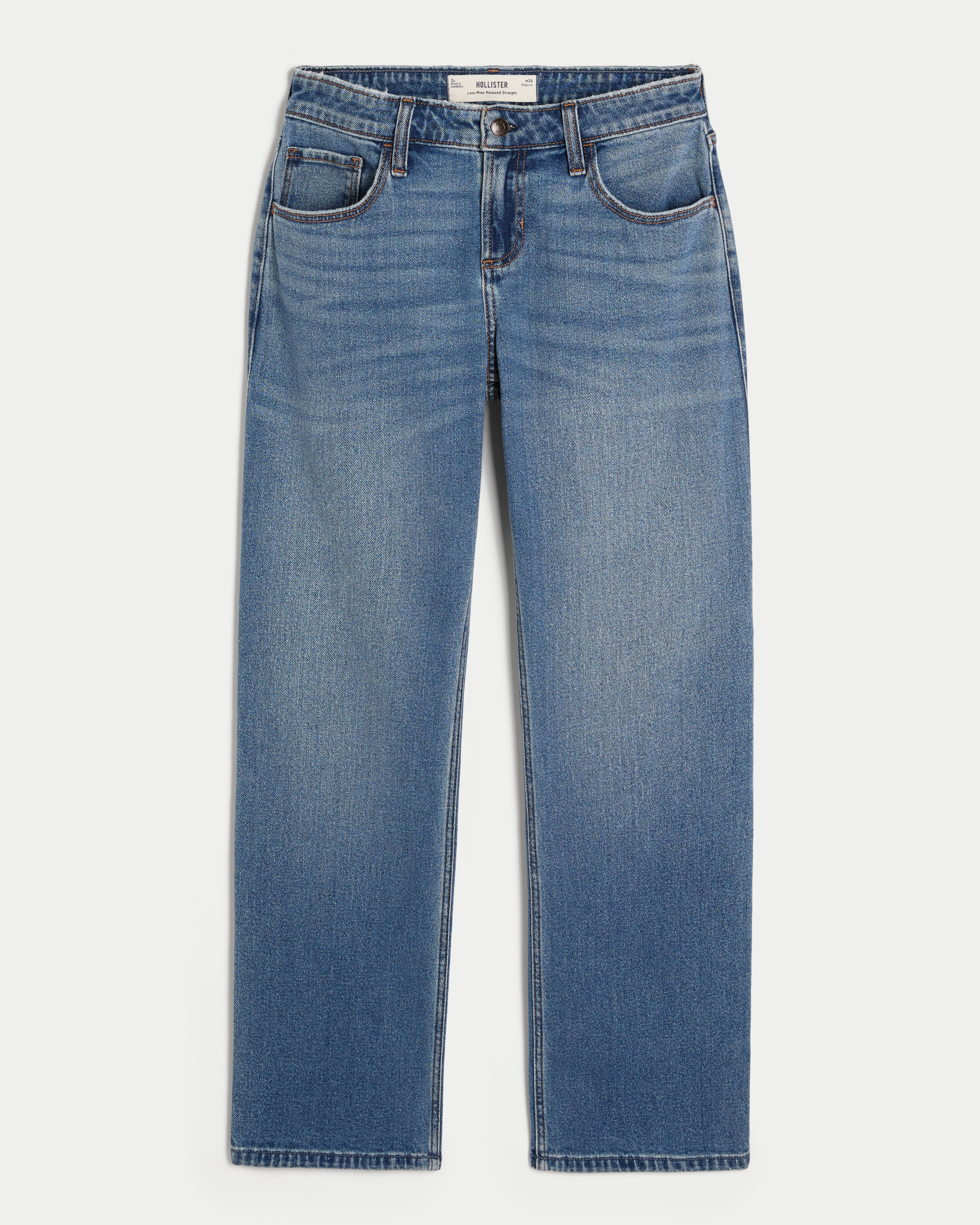 Hollister straight leg jeans on sale