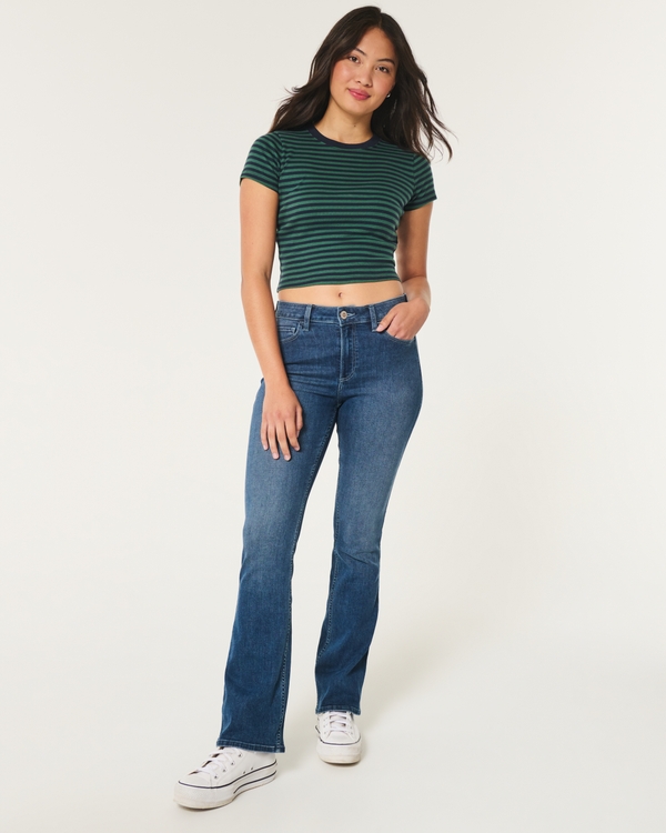 Curvy jeans hollister best sale