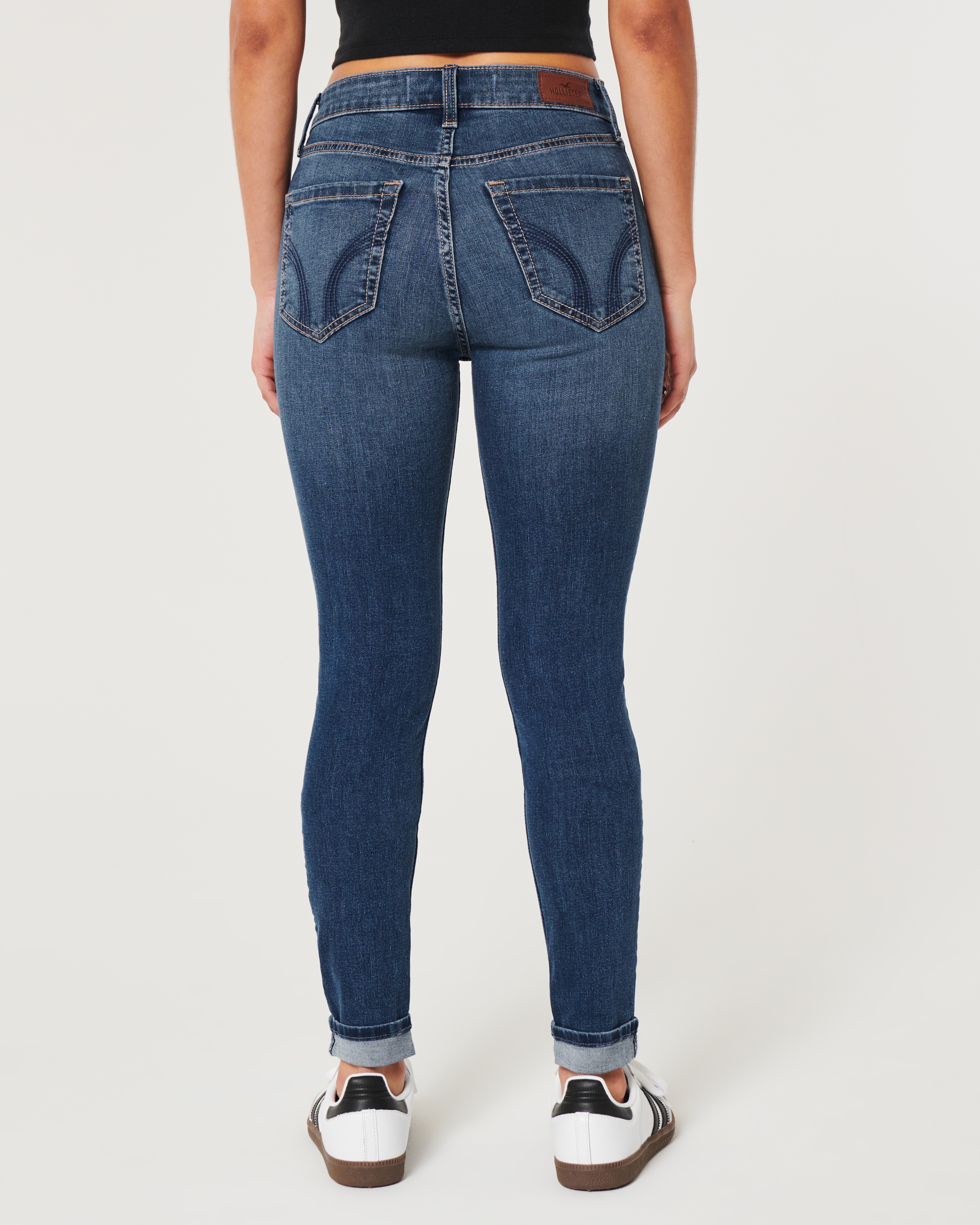 Hollister high rise skinny cheap jeans