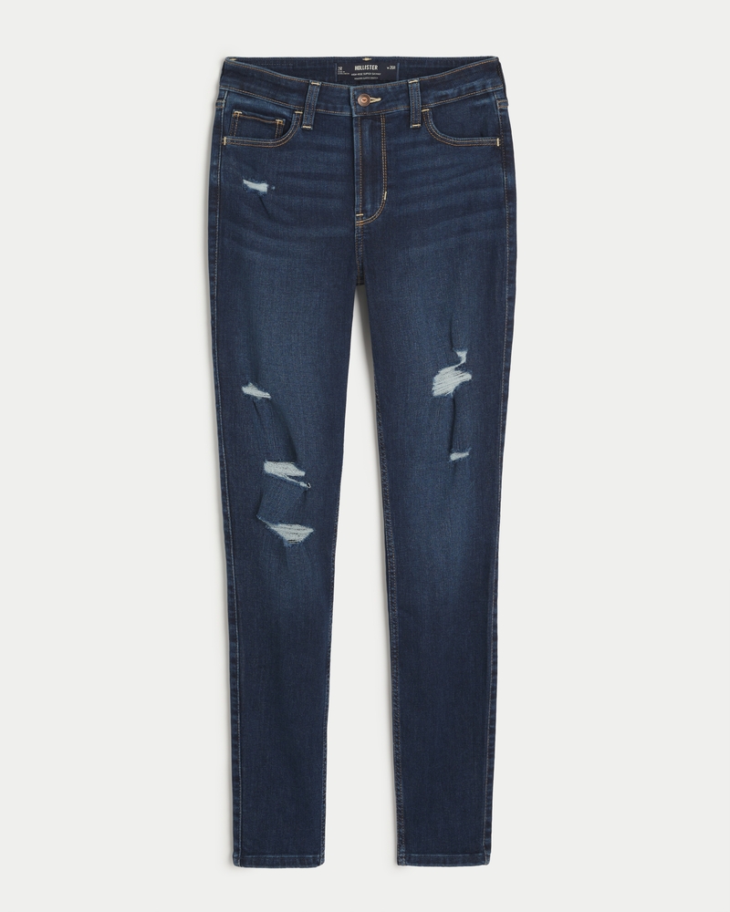 Hollister girls ripped deals jeans