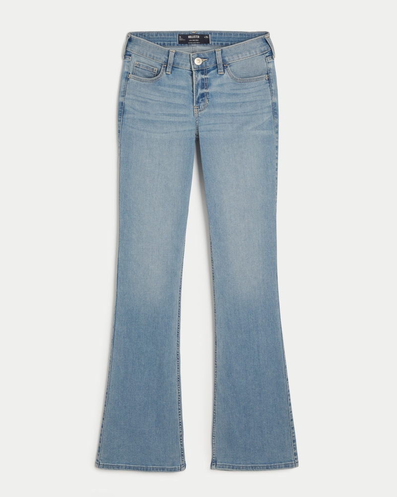 Women's Low-Rise Black Boot Jeans - Hollister Co.