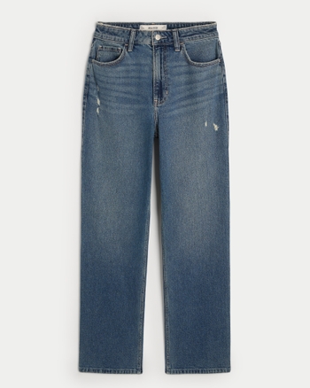 Hollister high rise vintage straight jeans store