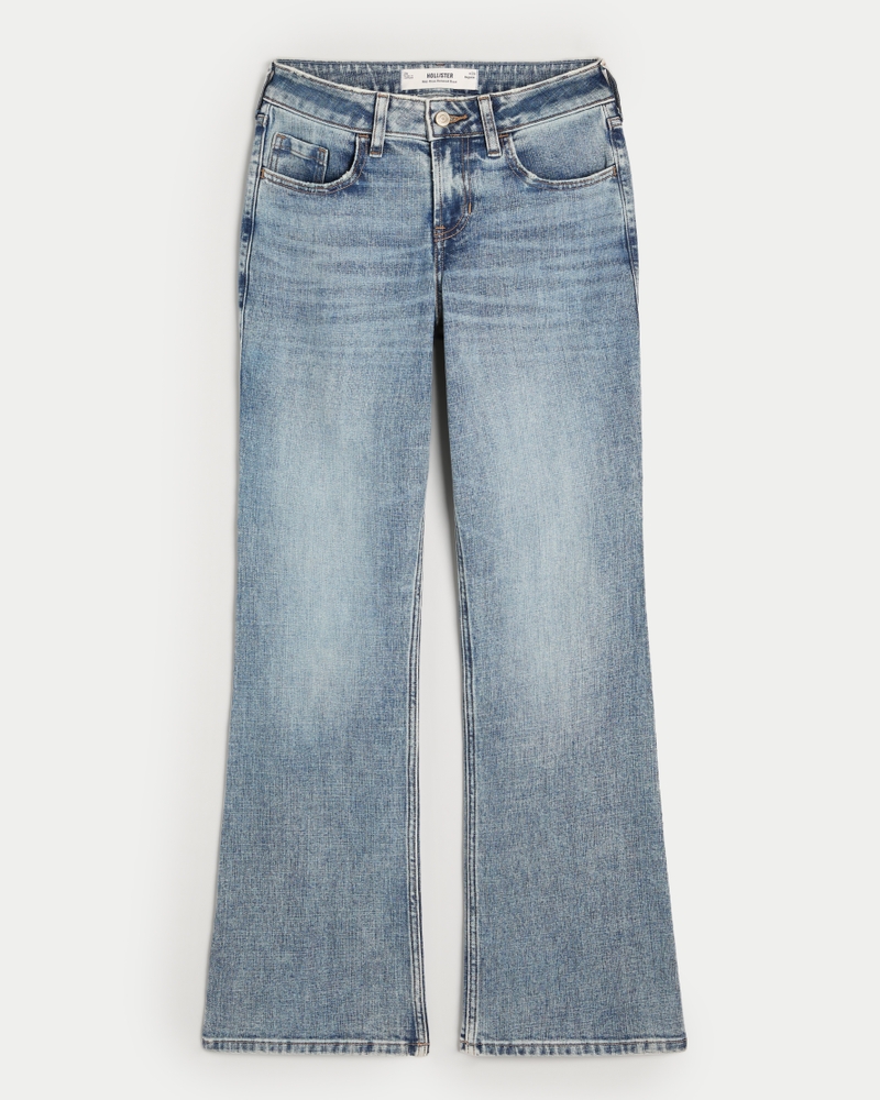 Hollister medium wash jeans hotsell