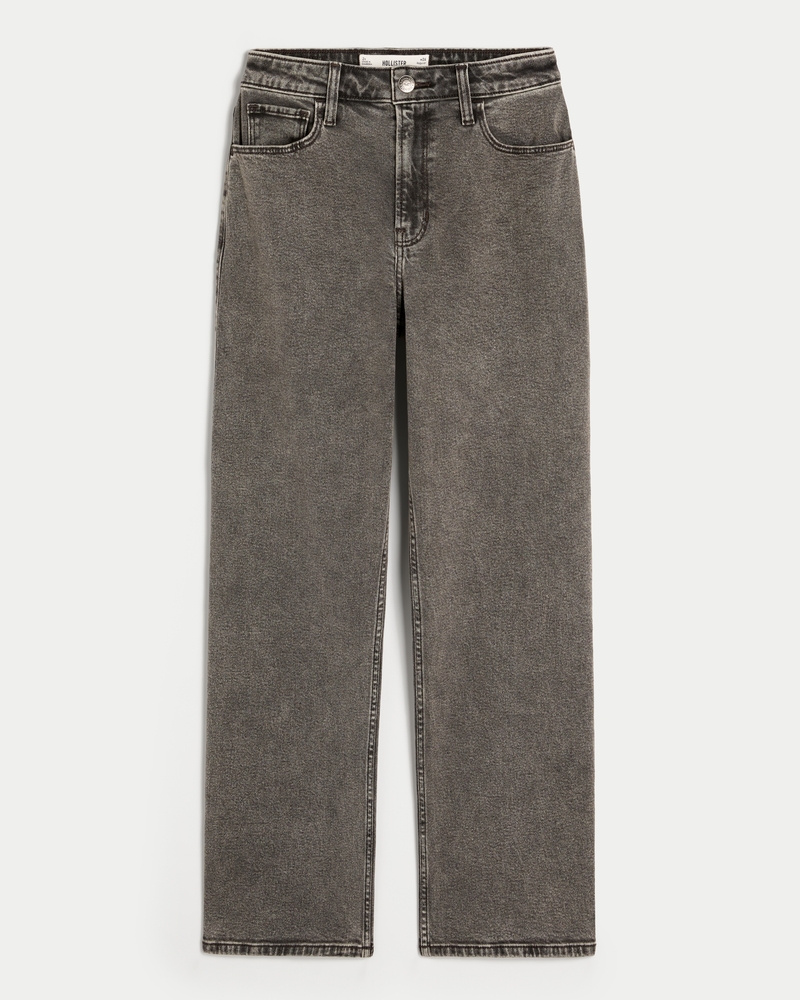 Hollister dad jeans hotsell
