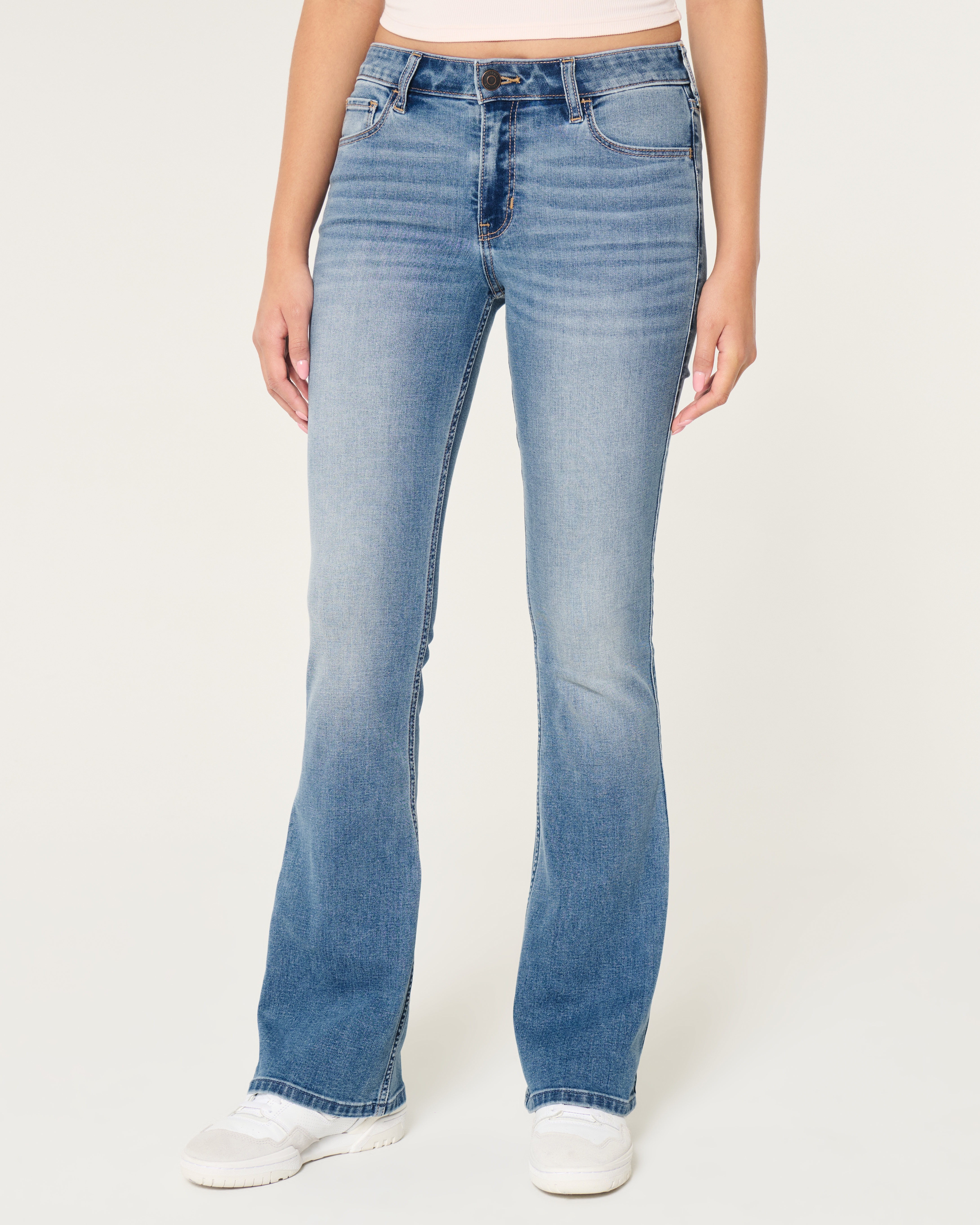 Hollister womens bootcut jeans online