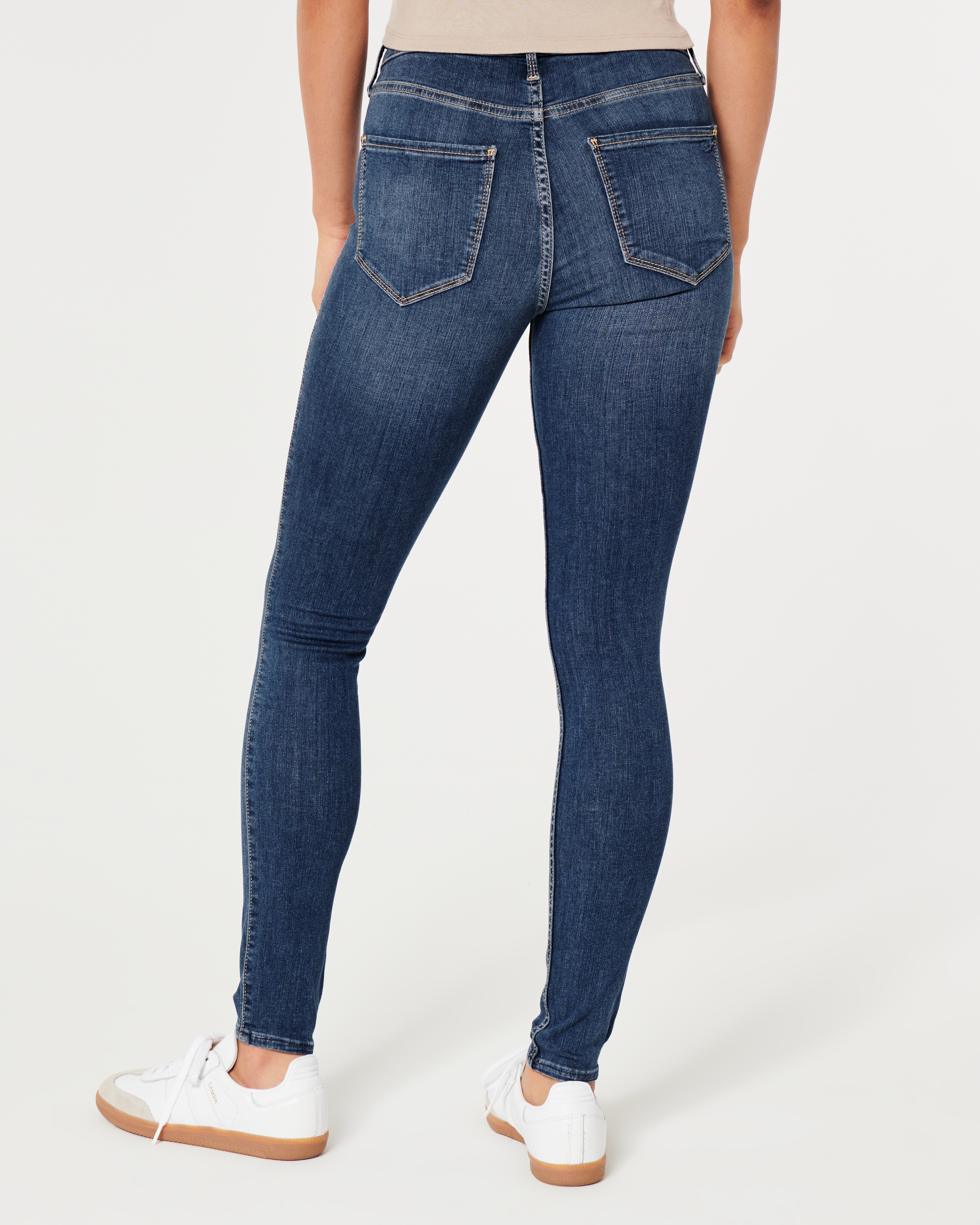 Hollister high rise jean leggings discount