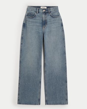 High Waisted Baggy Jeans main image 1