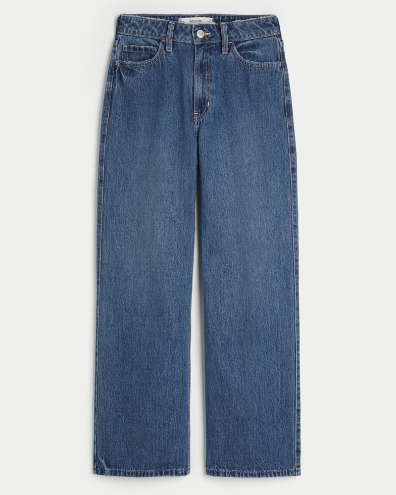 Striped jeans hollister hotsell