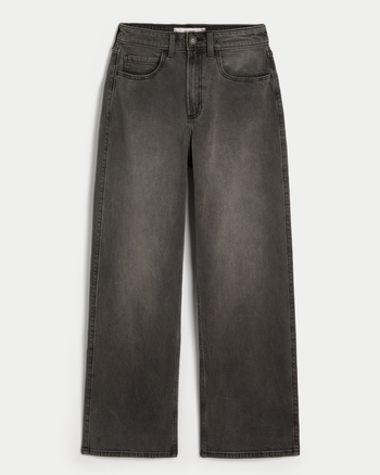 Hollister high waisted black jeans new arrivals