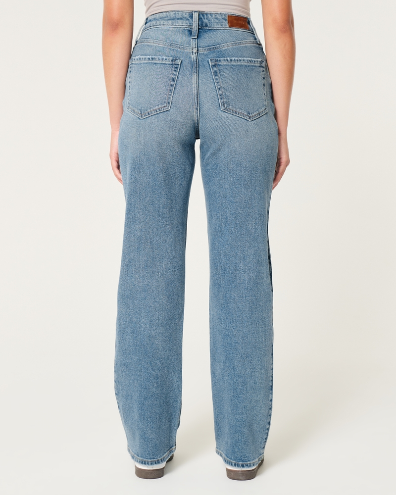 Curvy Ultra High-Rise Medium Wash Dad Jeans
