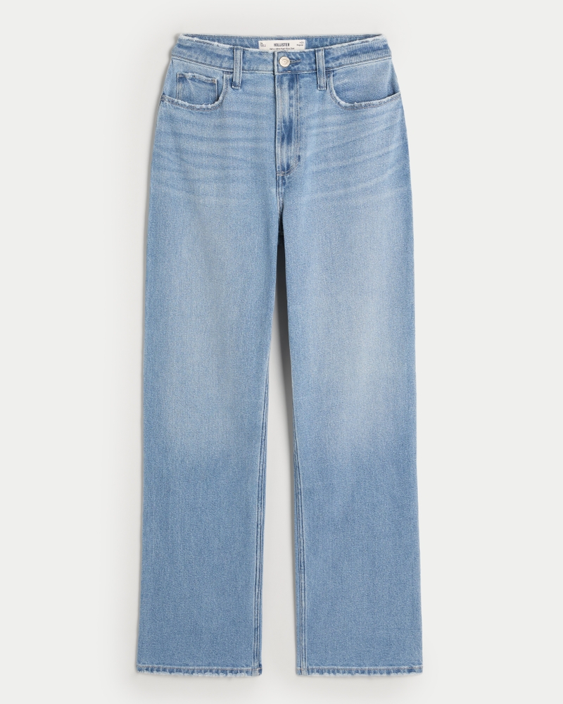 Hollister dad jeans hotsell