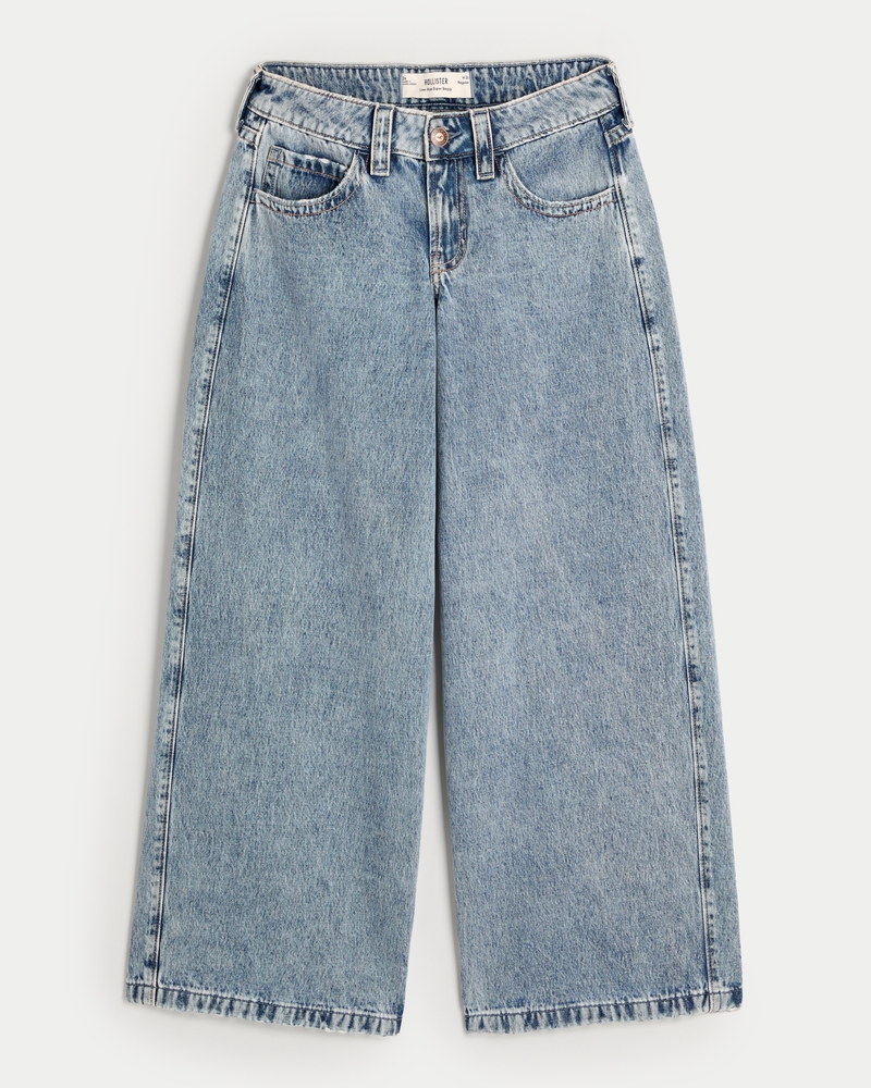 Hollister Co New Jeans For Girls Hollister High Rise Crop Super