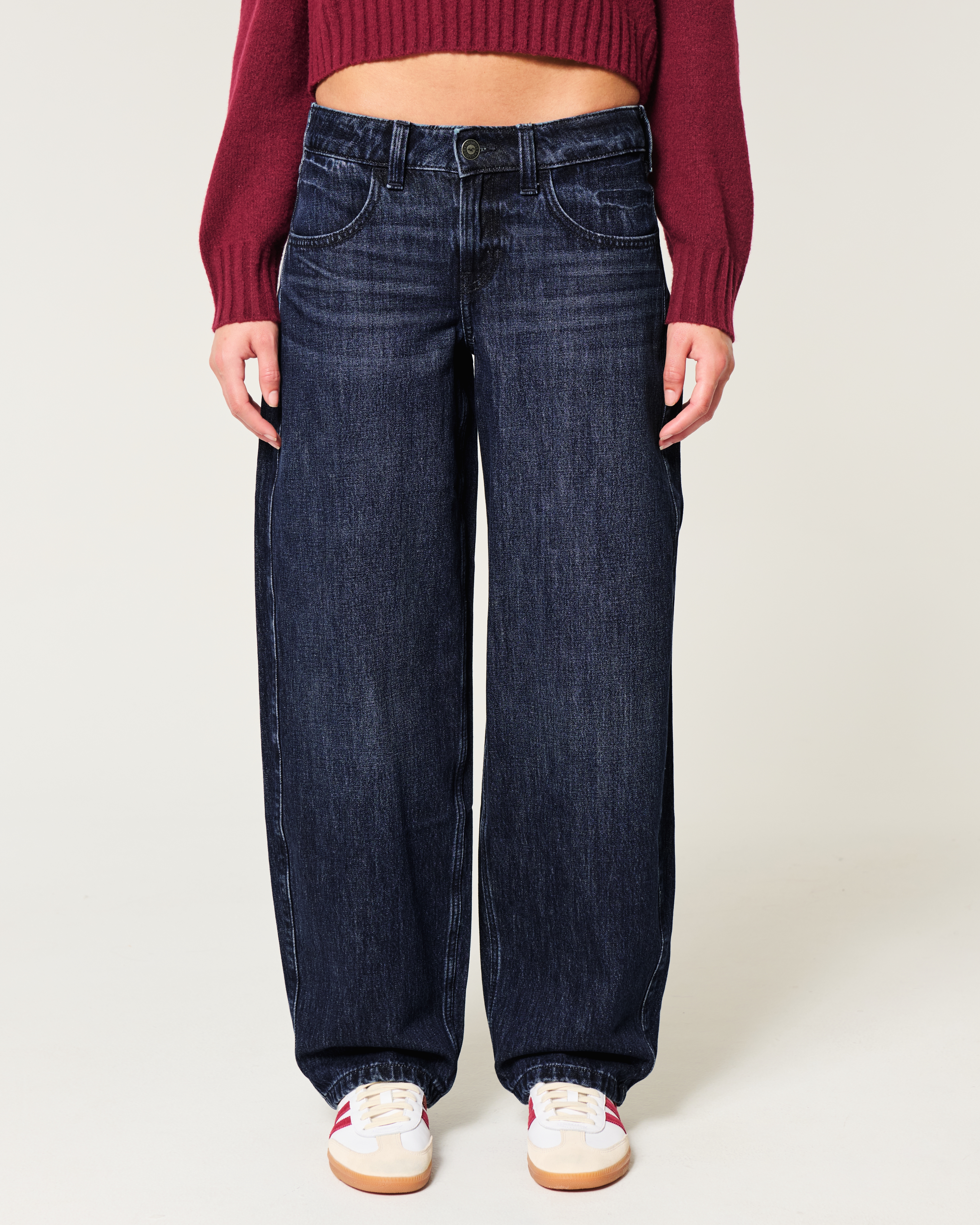 curve tucked jeans | OHOTORO