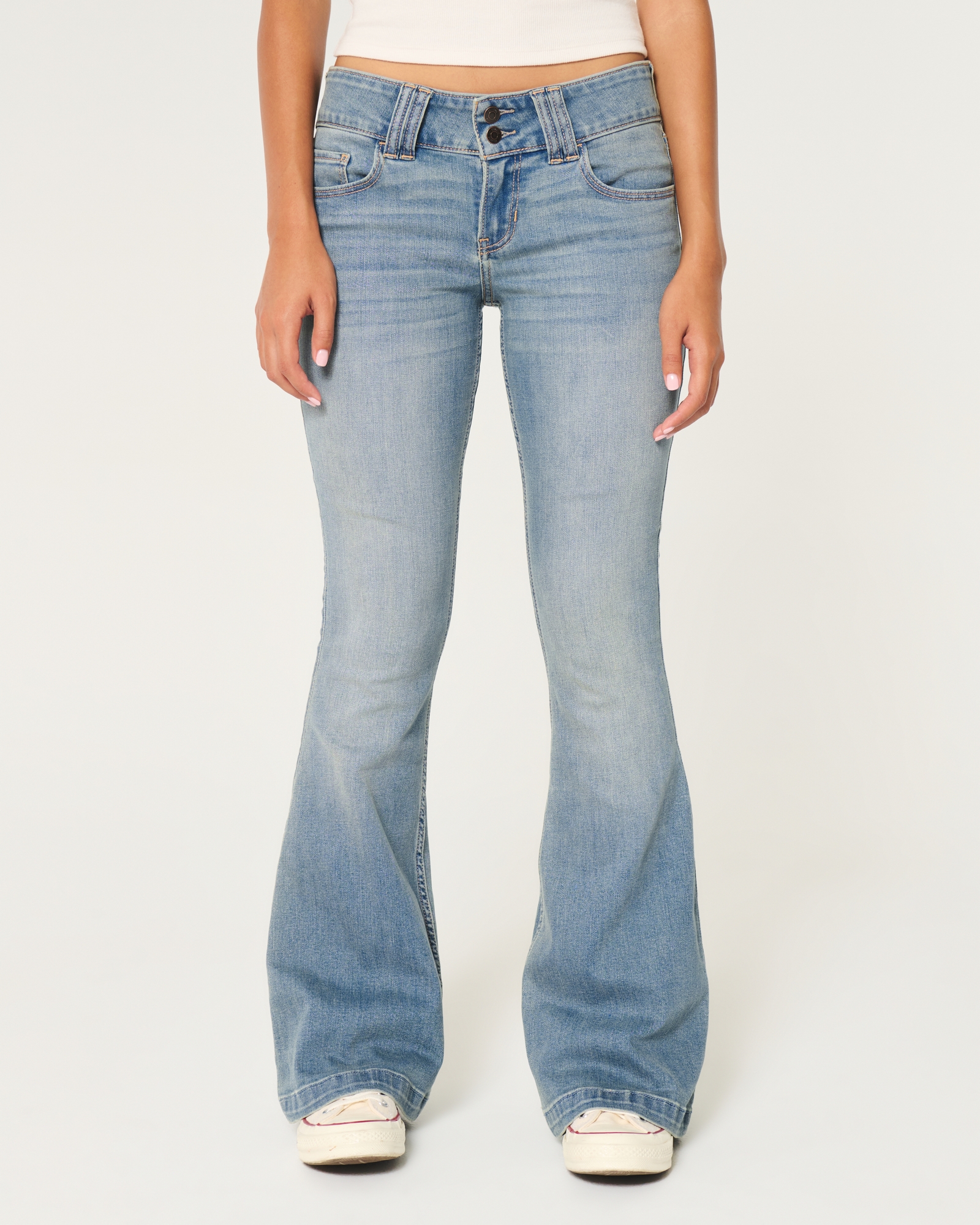 Flare Pants Hollister Pants Womens Hollister Low Rise Flare Jeans