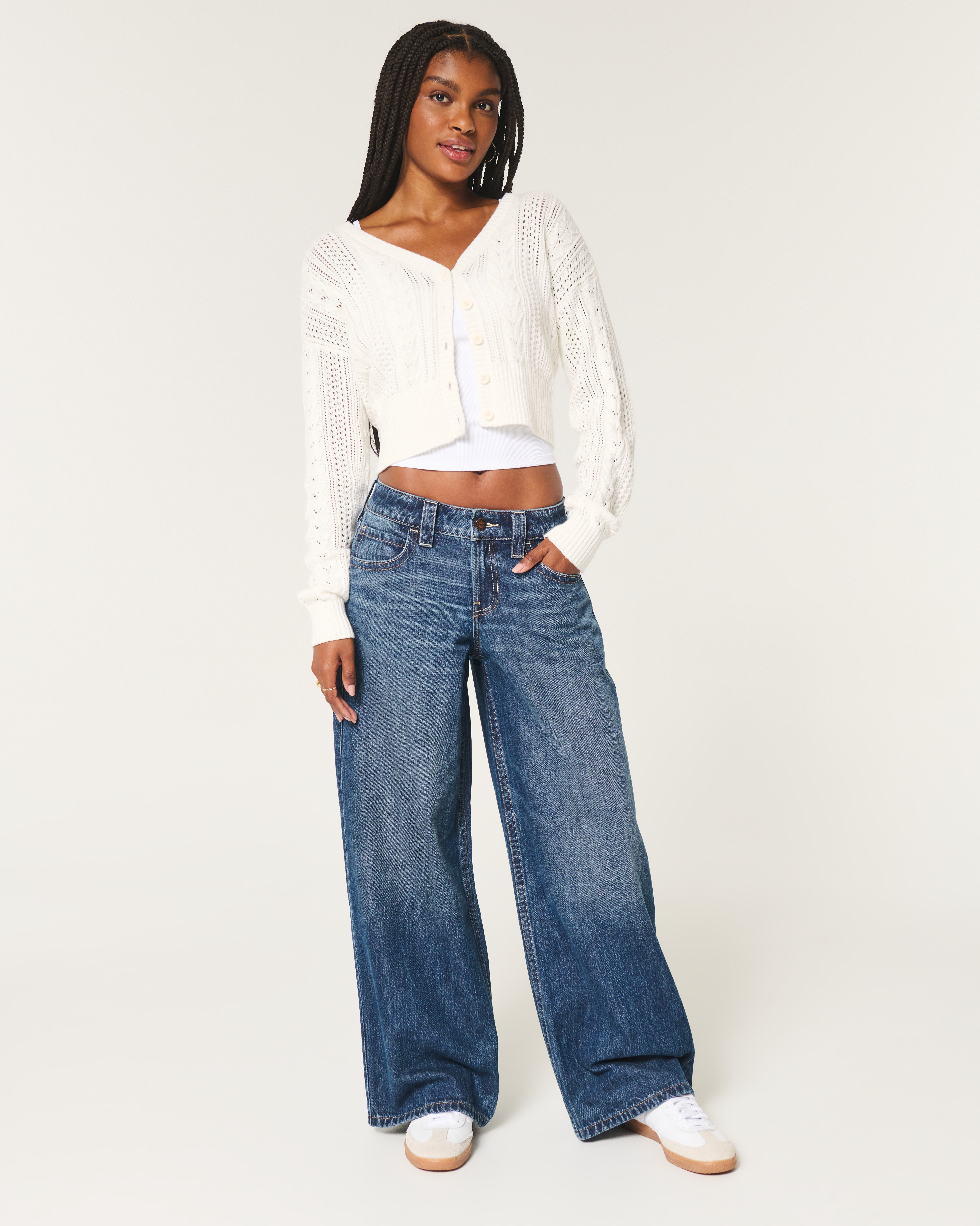 Hollister low rise super skinny jeans best sale