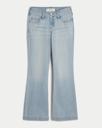 Women's LowRise Light Wash Relaxed Boot Jeans Women's Clearance