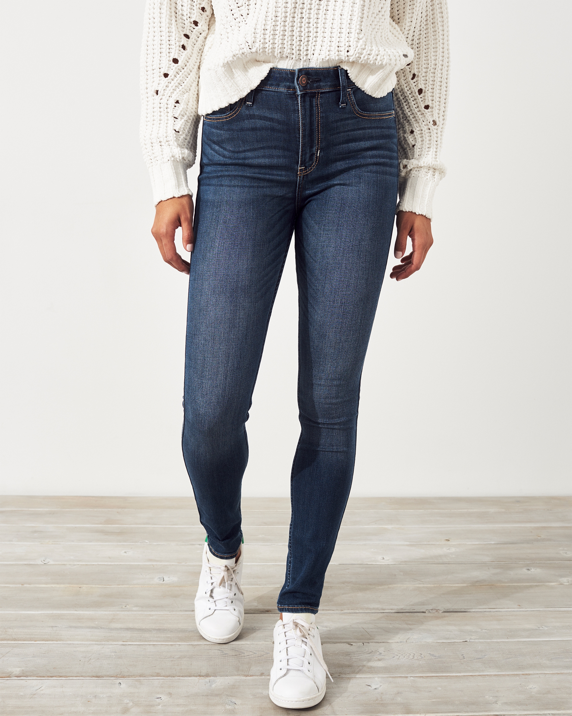 hollister jeans mid rise