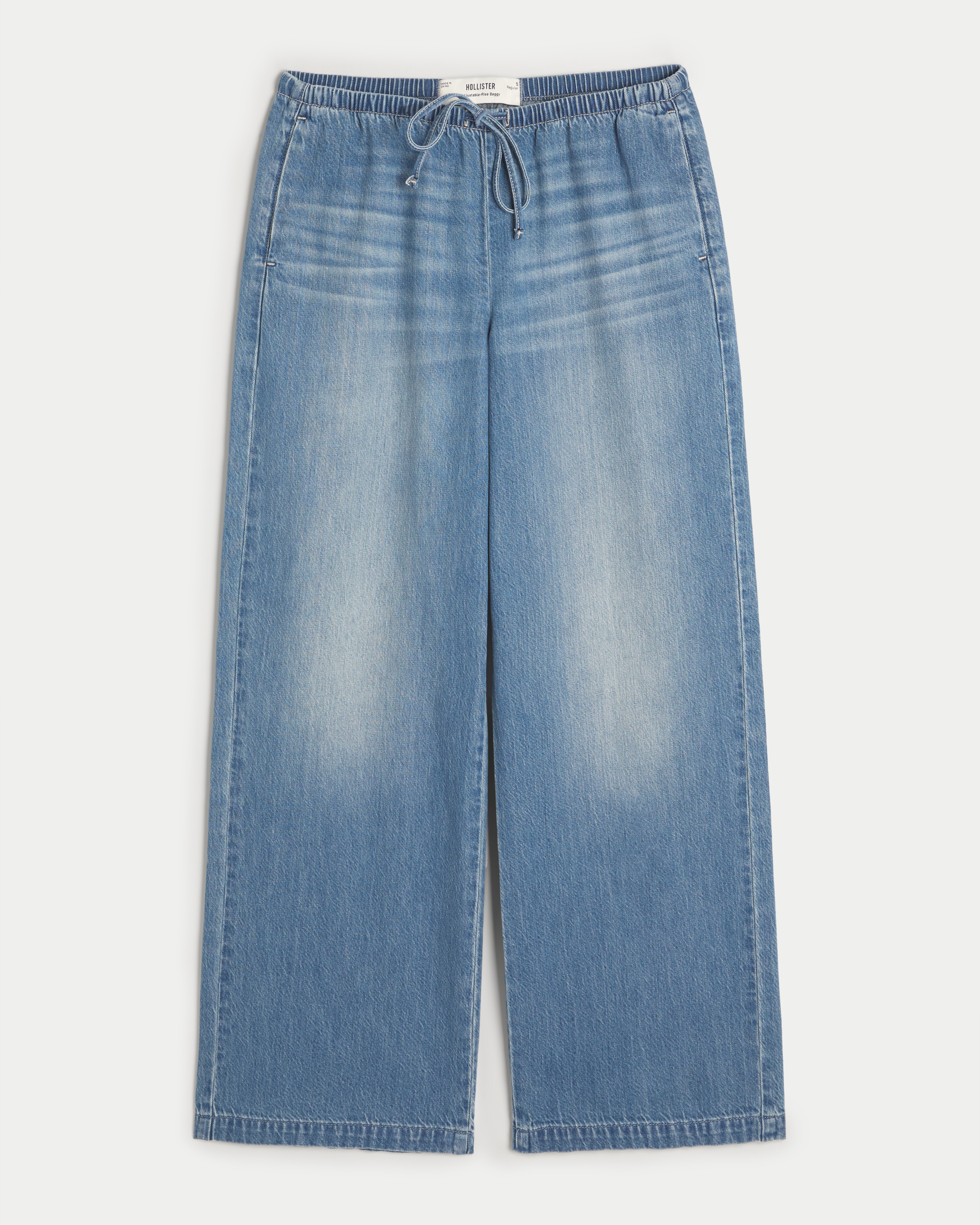 Hollister light wash jeans best sale