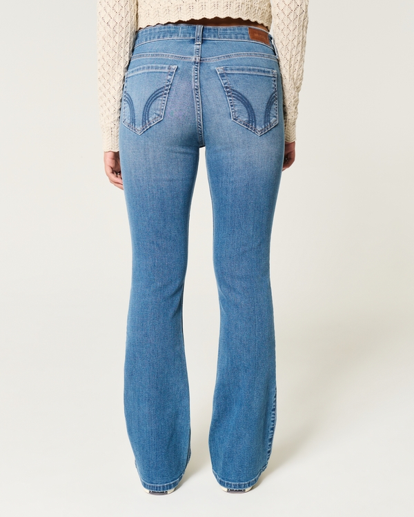 Mid-Rise Medium Wash Boot Jeans