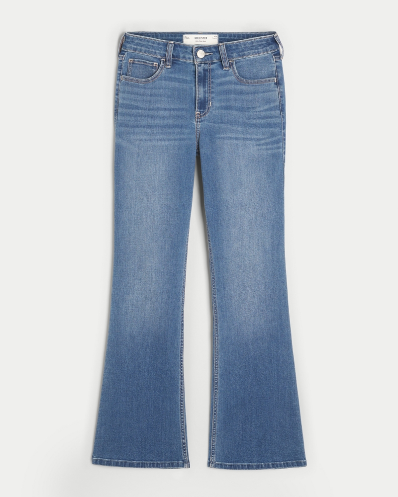 Mid-Rise Medium Wash Boot Jeans