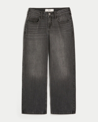 Women's Low Rise Medium Wash Baggy Jeans | Women's Bottoms ...