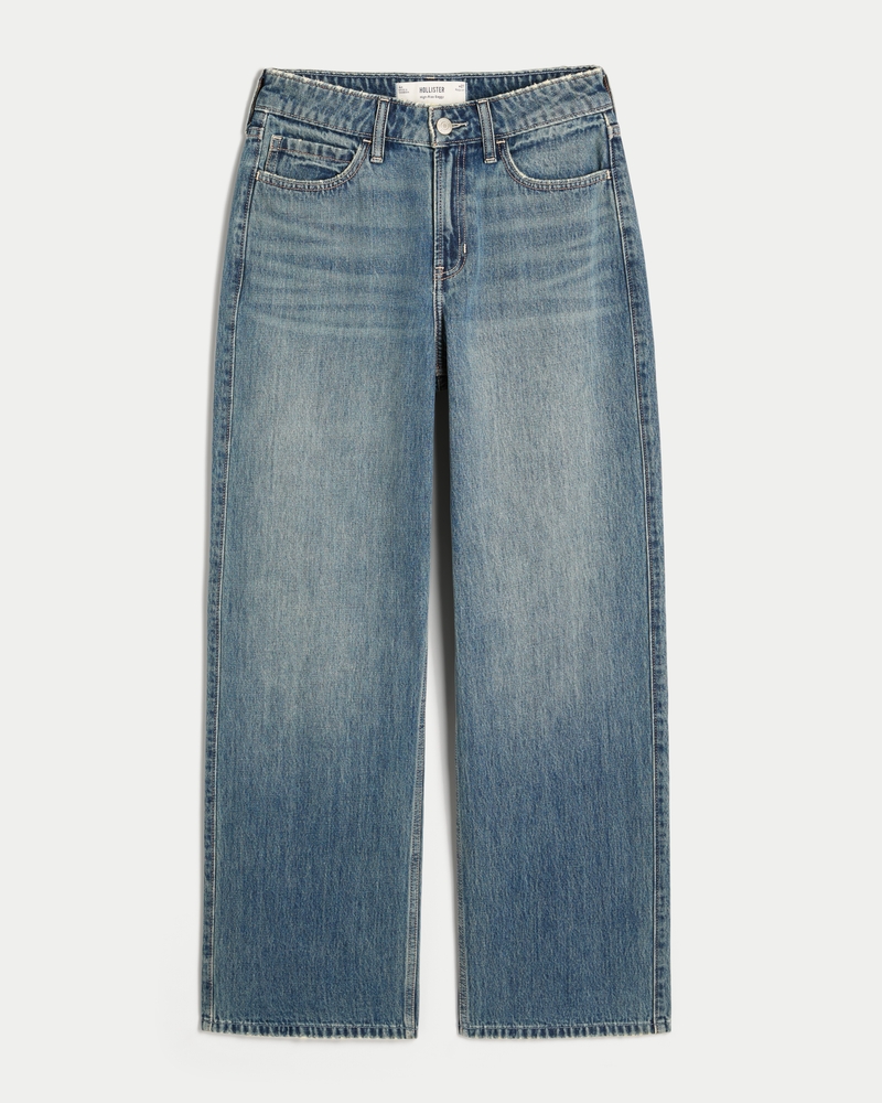High-Rise Baggy Jeans