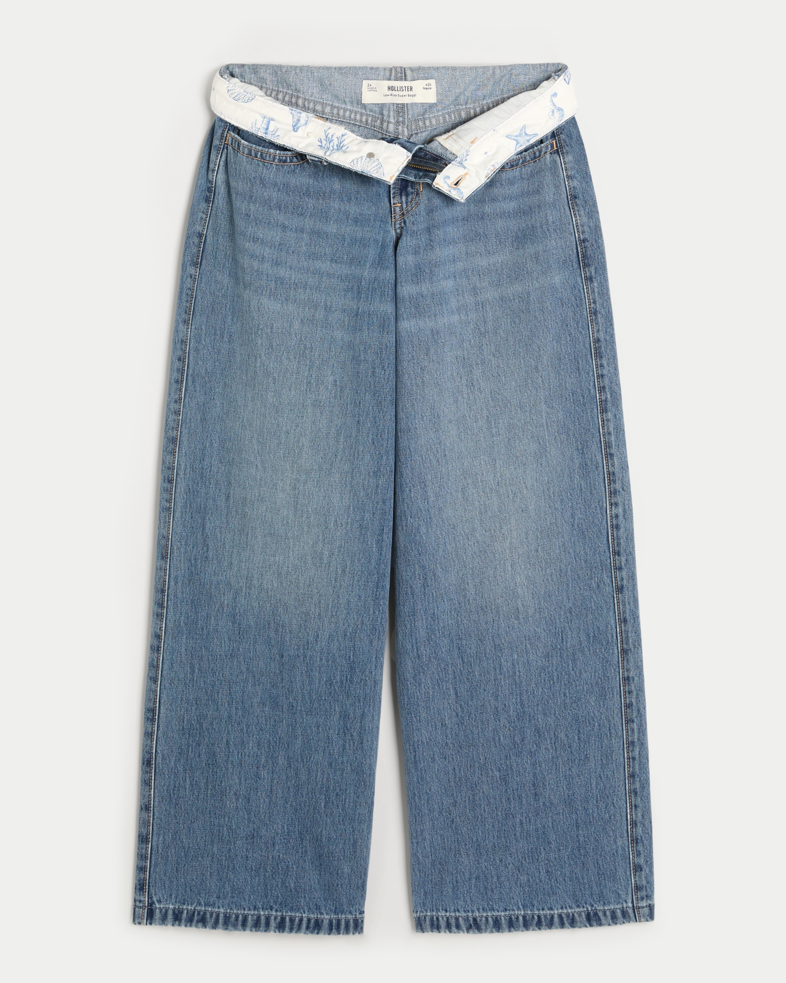 HOLLISTER Super Baggy W29 レオパード柄ショートパンツ HOLLISTER Super Baggy W29 レオパード柄ショートパンツ HOLLISTER